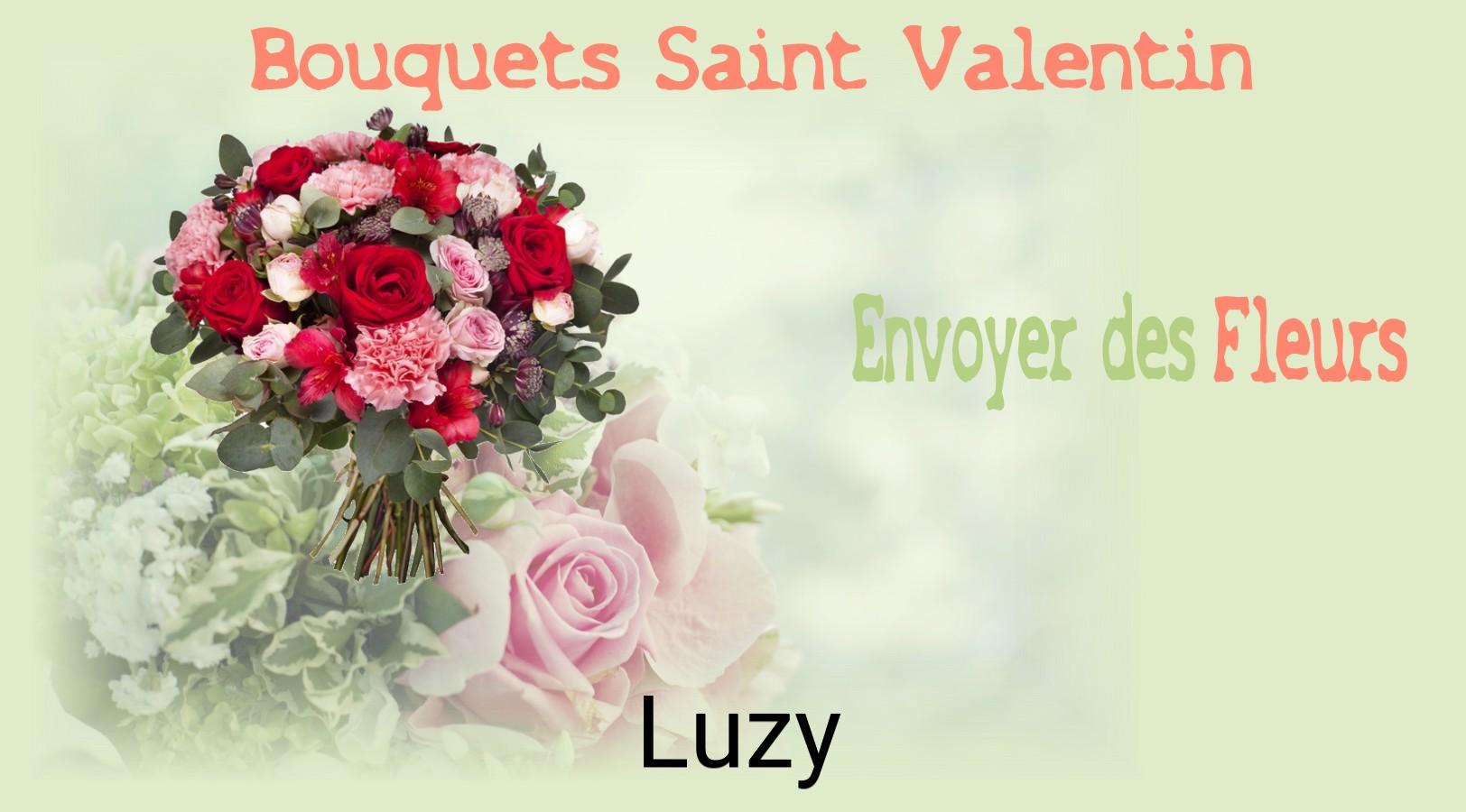 Roses de Saint-Valentin livrées à Luzy